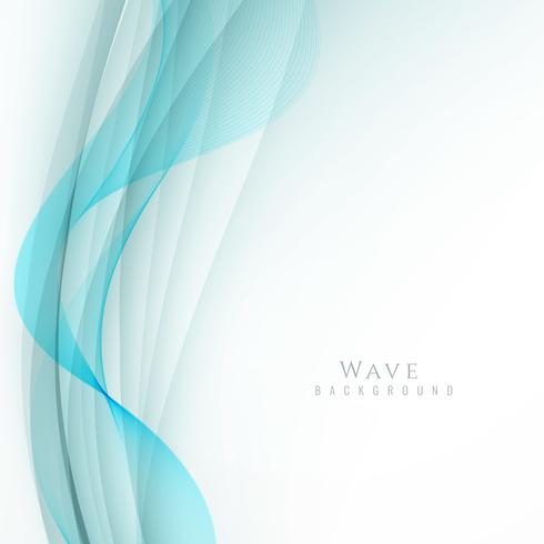 Fondo moderno de la onda con estilo abstracto vector