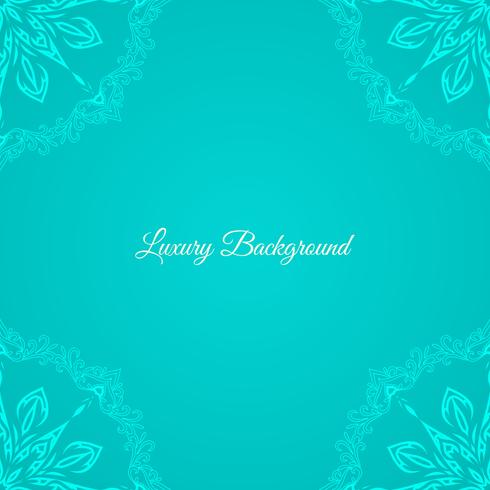 Abstract decorative luxury mandala background vector