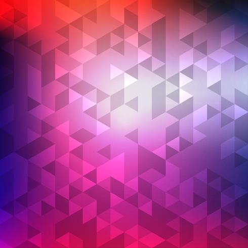 Abstract colorful geometric mosaic background vector