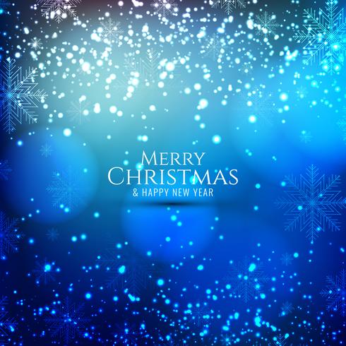 Abstract glowing Merry Christmas background vector