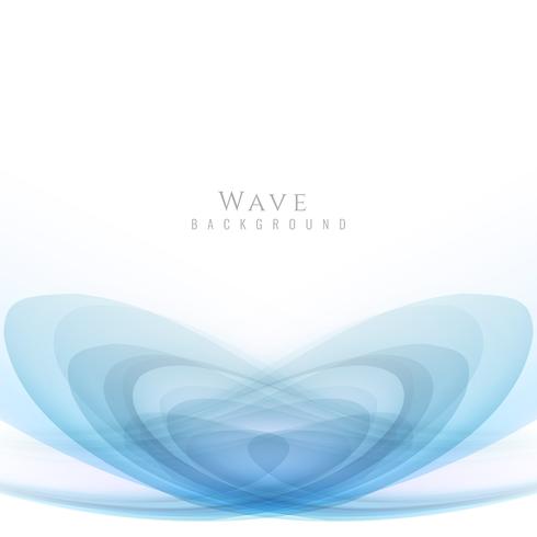 Abstract elegant wave stylish background vector