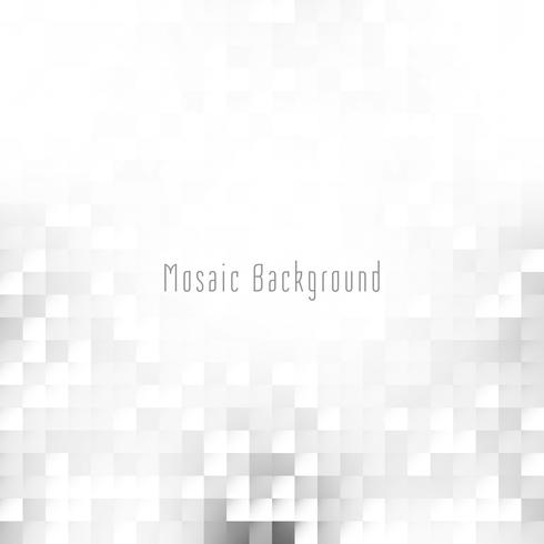 Abstract bright grey color mosaic background vector