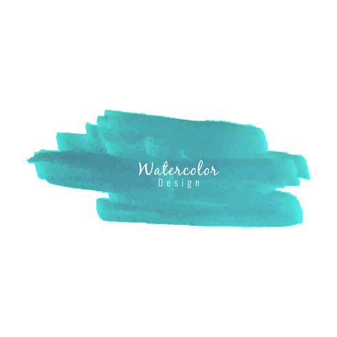Abstract modern watercolor design background vector