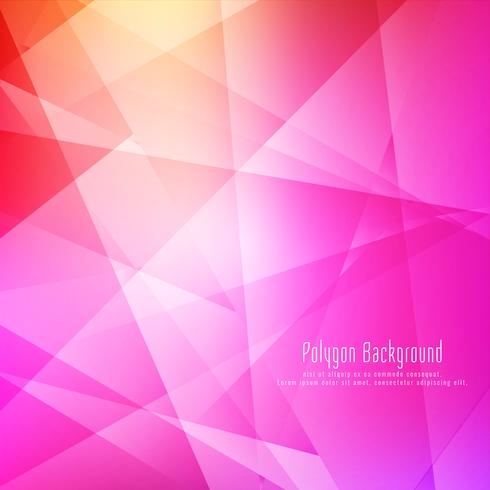 Abstract colorful geometric bright background vector