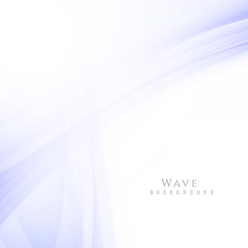 Abstract elegant wave stylish background vector