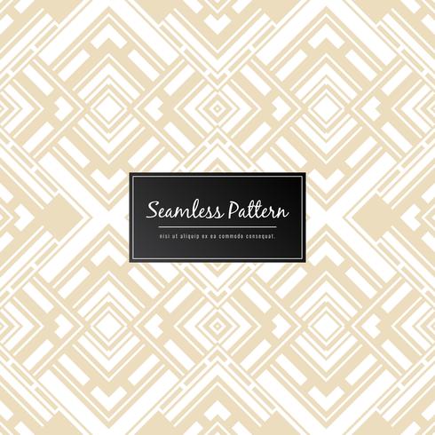 Abstract seamless pattern design elegant background vector