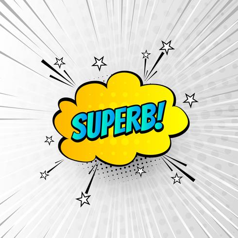 Abstract modern colorful comic background vector