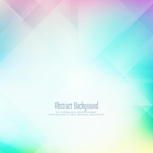 Abstract colorful geometric background vector