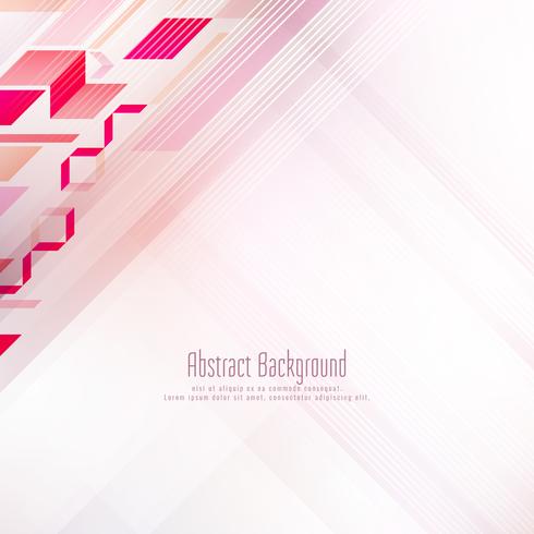 Abstract geometric shape background vector