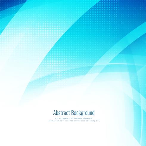 Abstract modern blue background vector