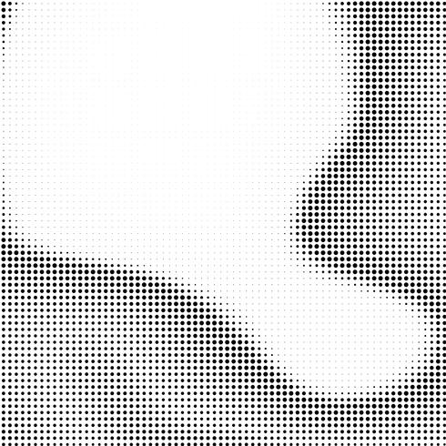 Abstract halftone background vector