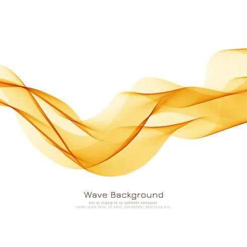 Abstract bright wave elegant background vector