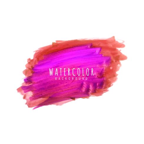Abstract watercolor stain design background vector
