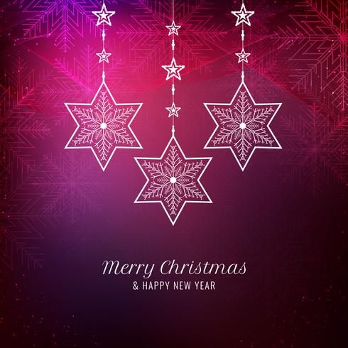 Abstract elegant Merry Christmas background vector