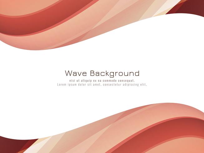 Abstract colorful wavy background vector