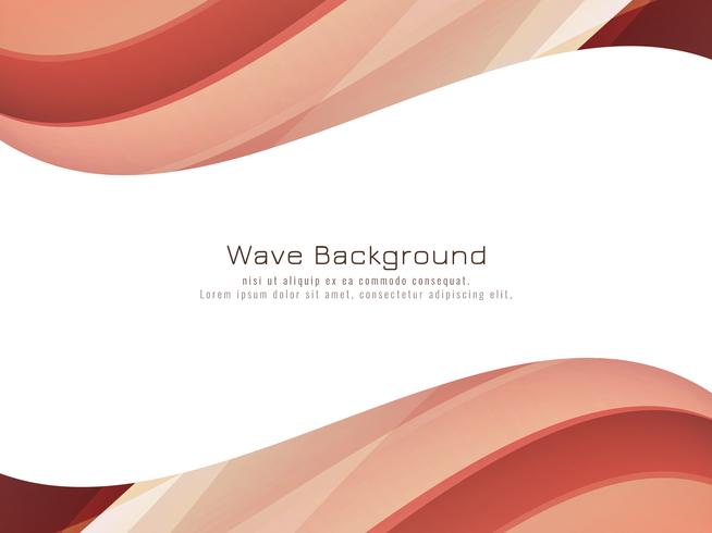 Abstract colorful wavy background vector