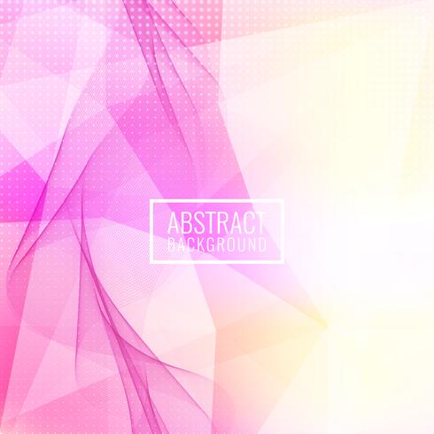 Abstract wavy geometric background vector