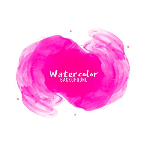 Abstract watercolor design background vector