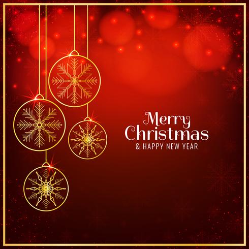 Abstract Merry Christmas background vector