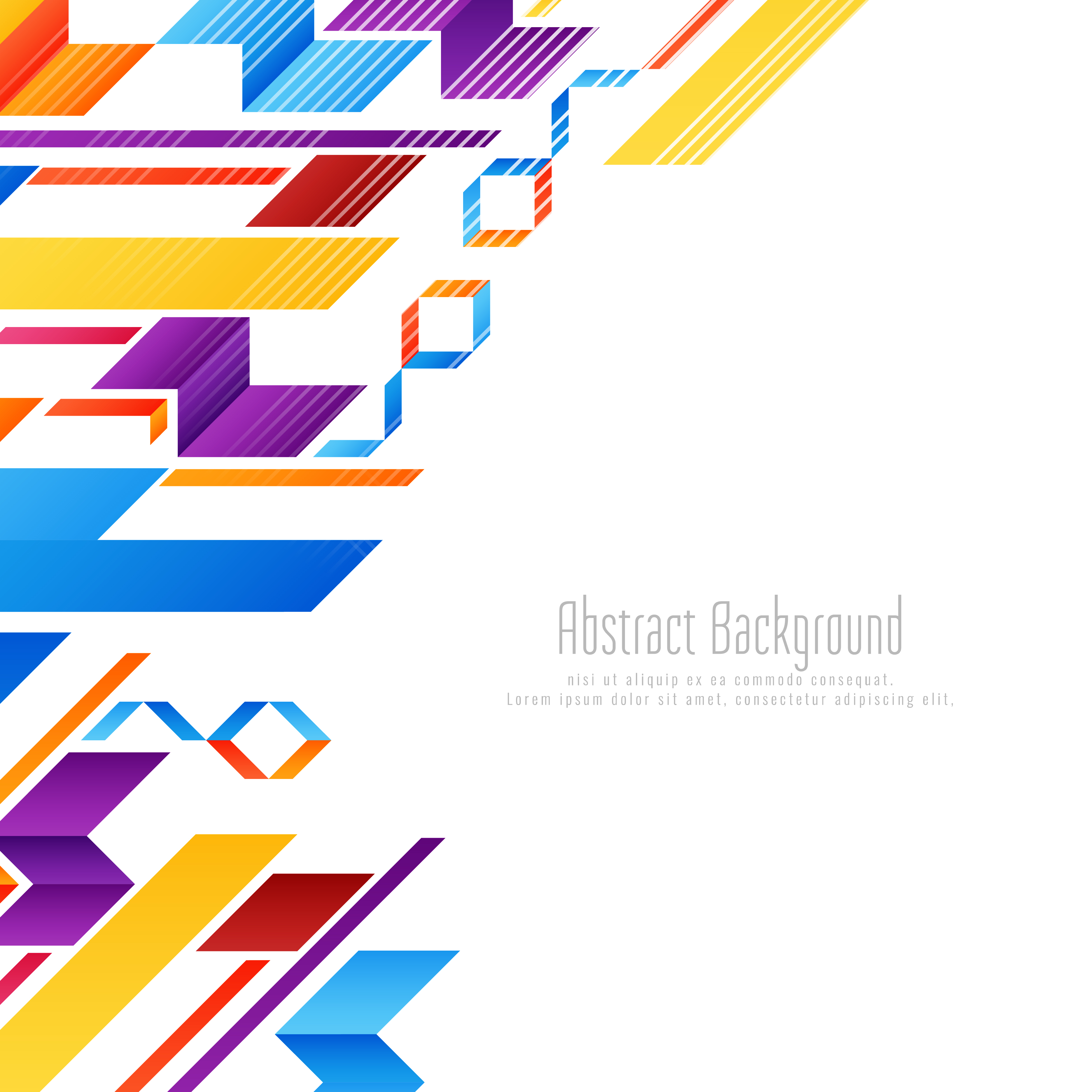 Abstract Geometric Shape Background 254594 Vector Art At Vecteezy