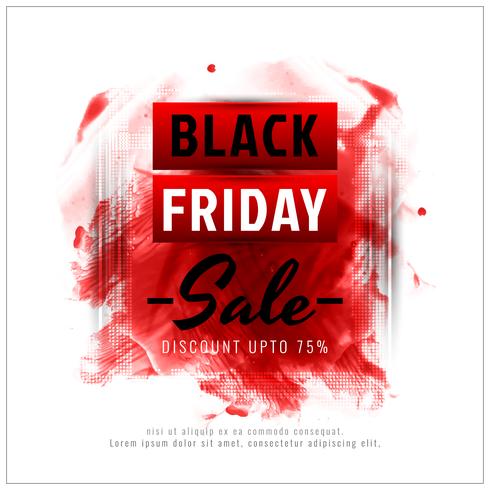 Abstract black friday sale background vector