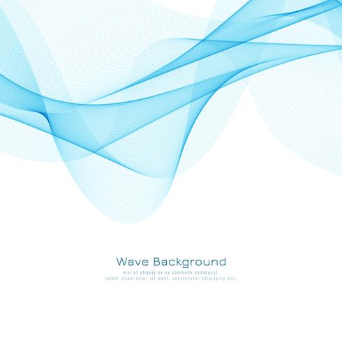 Abstract wave background vector