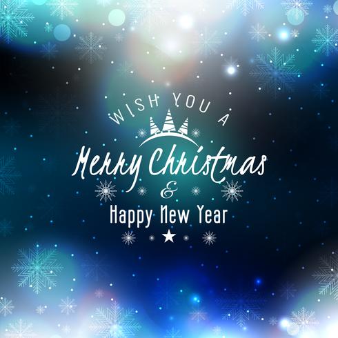 Abstract Merry Christmas colorful background vector