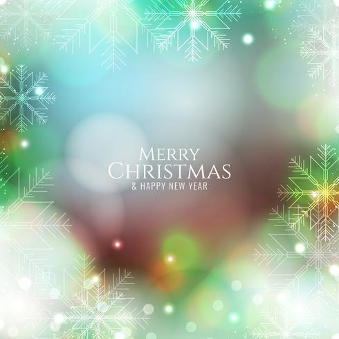 Abstract Merry Christmas colorful background vector