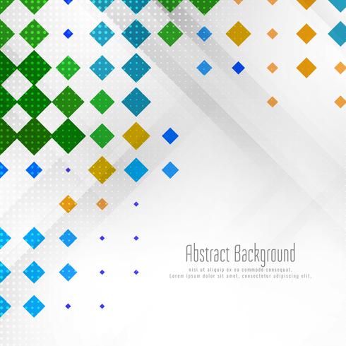 Abstract colorful geometric background vector
