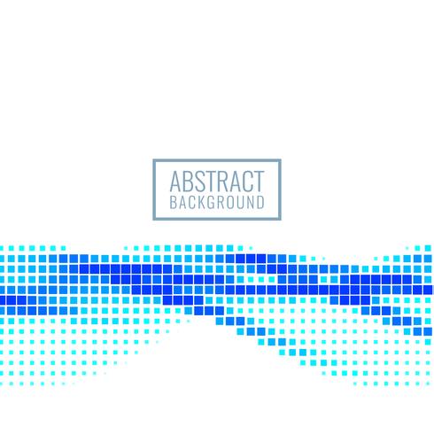 Fondo abstracto azul del mosaico vector