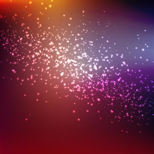 Abstract bright glitters background vector