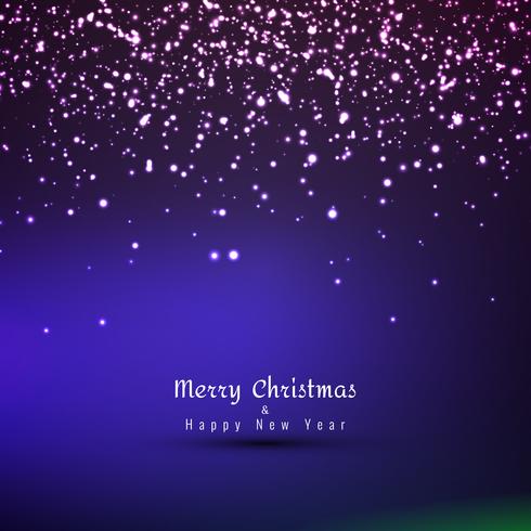 Abstract glowing Merry Christmas background vector