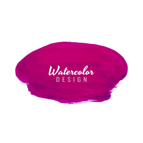 Abstract watercolor design background vector