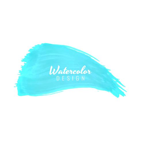 Abstract watercolor design background vector