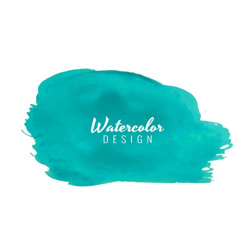 Abstract watercolor design background vector