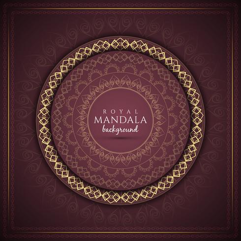 Abstract luxury mandala background vector