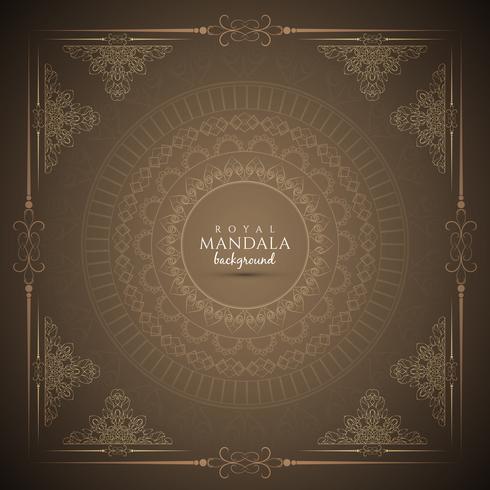 Abstract luxury mandala background vector