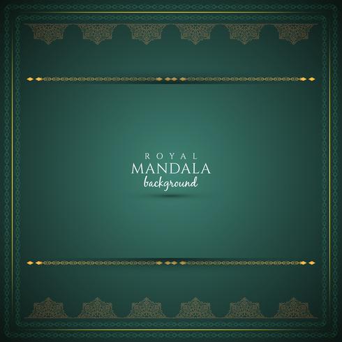 Abstract luxury mandala background vector