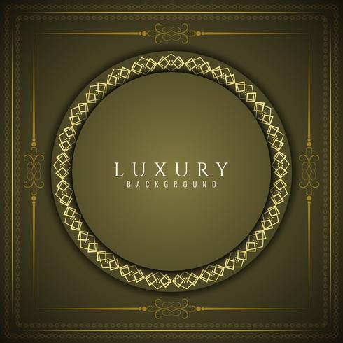 Abstract luxury mandala background vector