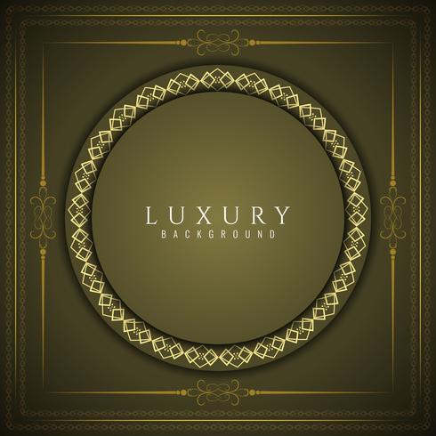 Abstract luxury mandala background vector