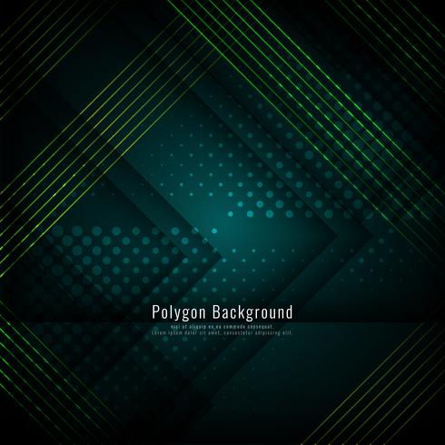 Abstract stylish polygonal background vector