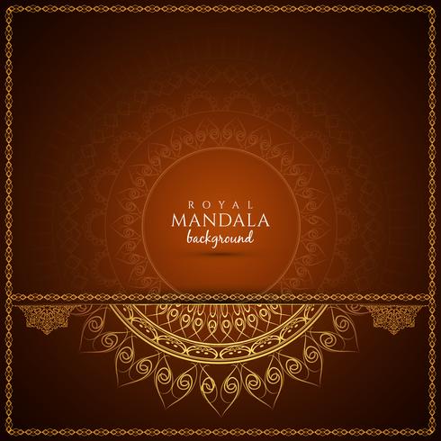 Abstract luxury mandala background vector