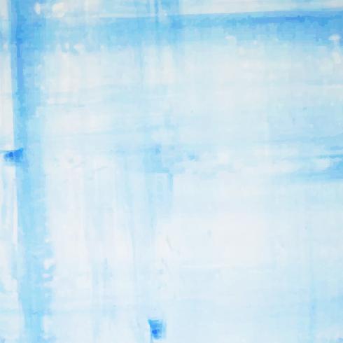 Abstract decorative blue watercolor background vector