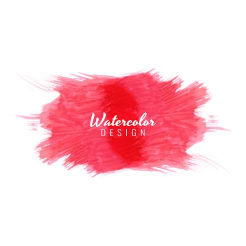 Abstract watercolor design background vector
