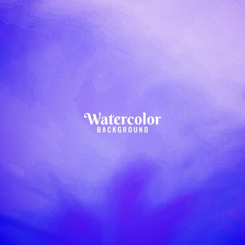 Abstract colorful watercolor background design vector