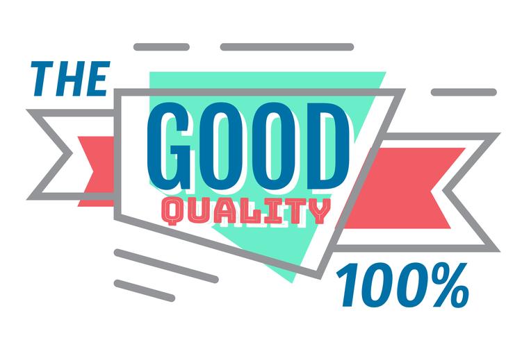 The Good Quality vector