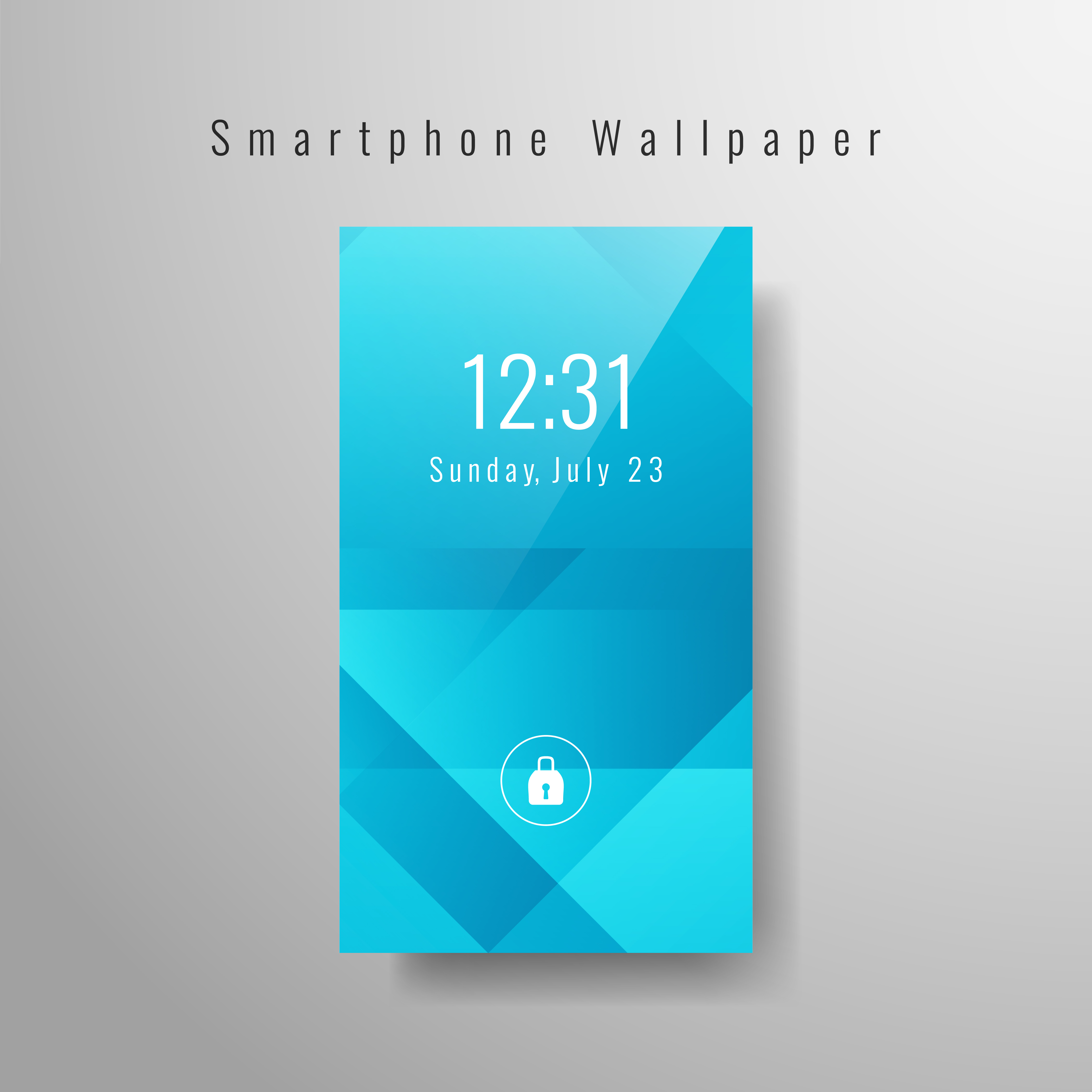 Abstract stylish smartphone wallpaper template 256215 Vector Art at