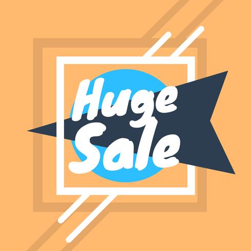 Huge Sale vector