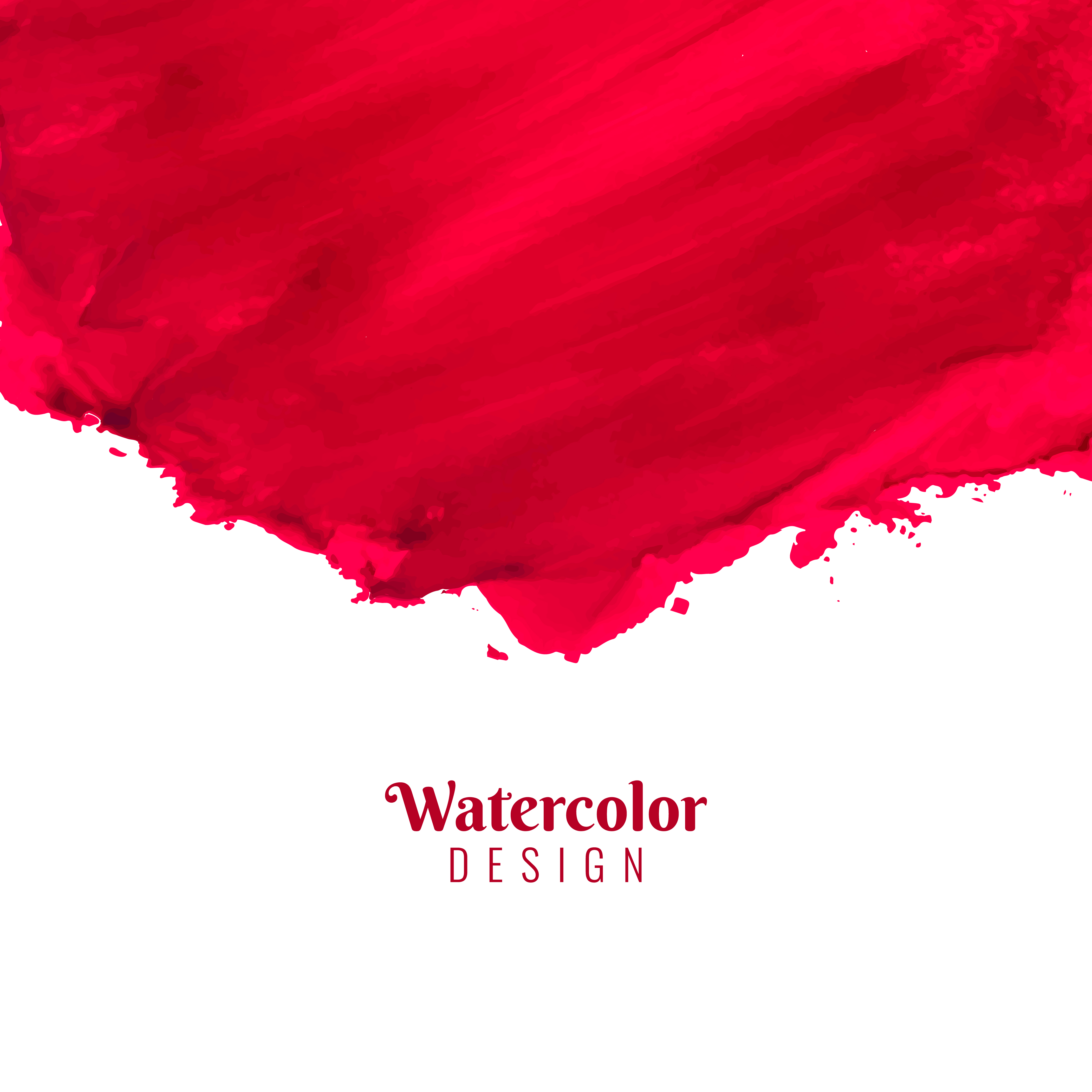 Abstract red watercolor stroke design background 256438 Vector Art at