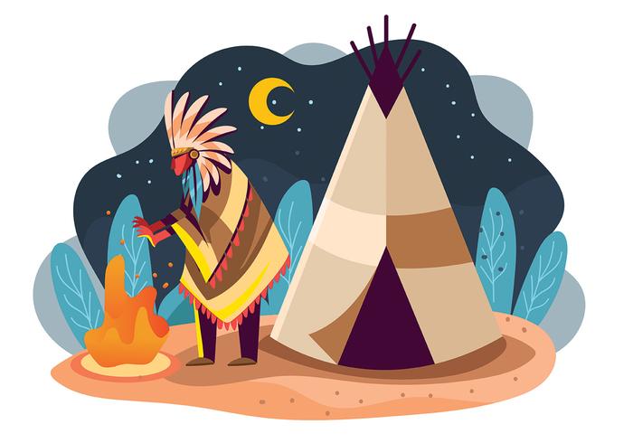 Indigenous People vector